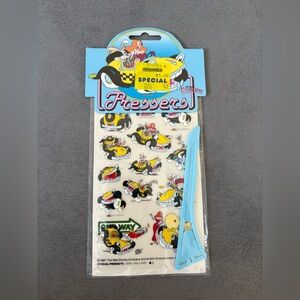 Vintage DISNEY 1987 Roger Rabbit PRESSERS DECALS STICKERS [Sealed Pack]